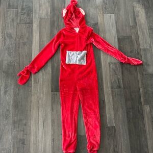 Adult XS Red Teletubbies Costume